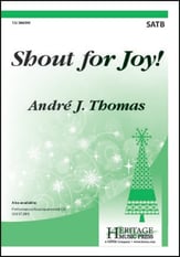 Shout for Joy! SATB choral sheet music cover